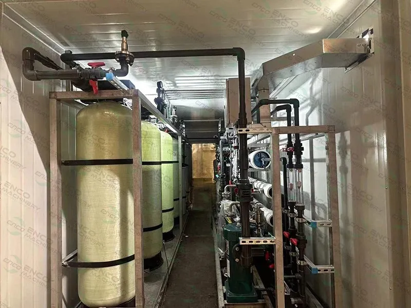 ENCO's reverse osmosis tank ENCO's reverse osmosis tank